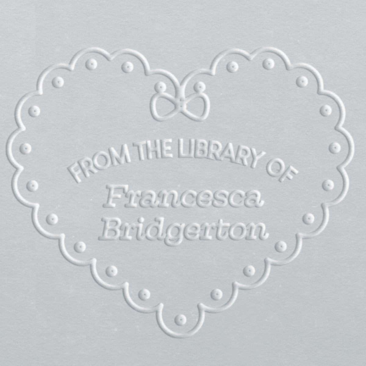 Book Embosser - Francesca