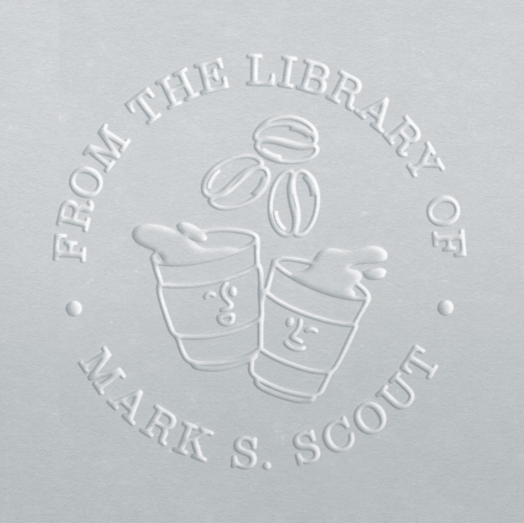Book Embosser - Coffee Break