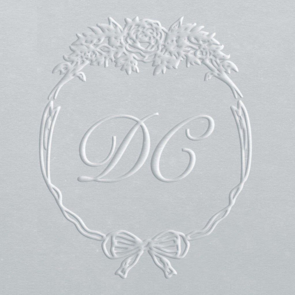 Embosser - Ribbon Floral Frame