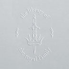 Book Embosser - Crown and Sword