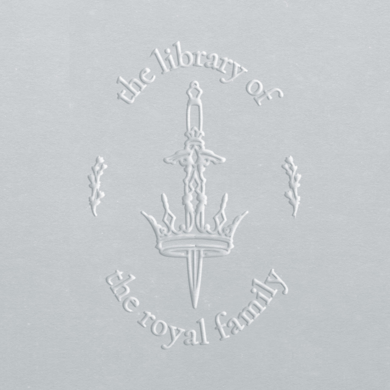 Book Embosser - Crown and Sword