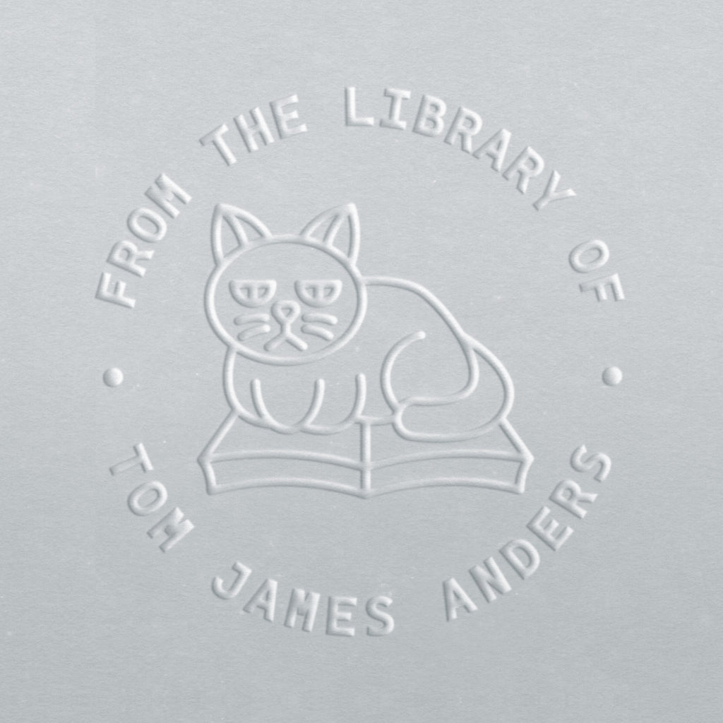 Book Embosser - Grumpy Cat