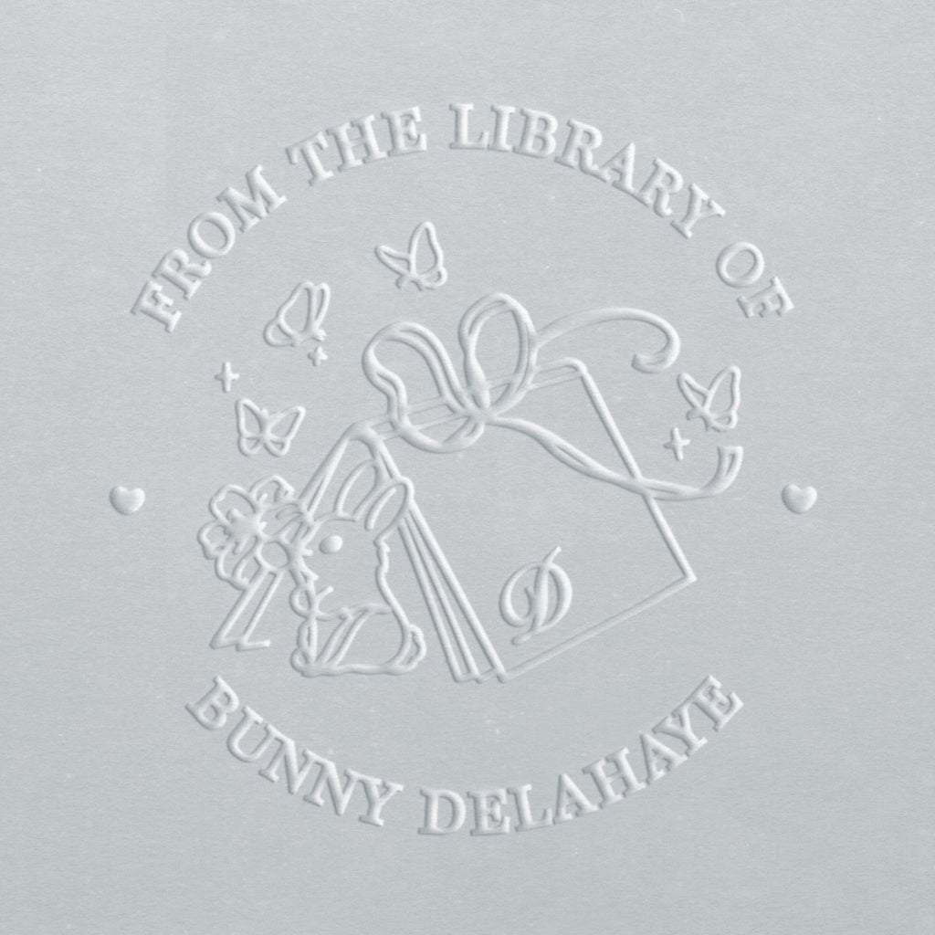 Book Embosser - Bunny Book Shelter