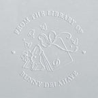 Book Embosser - Bunny Book Shelter