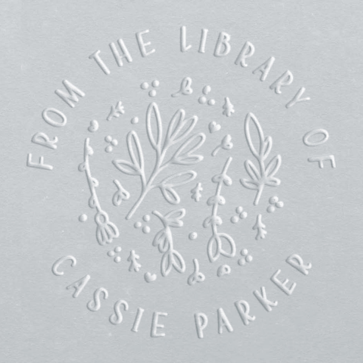 Custom Embosser Book Embosser Library Embosser Personalized