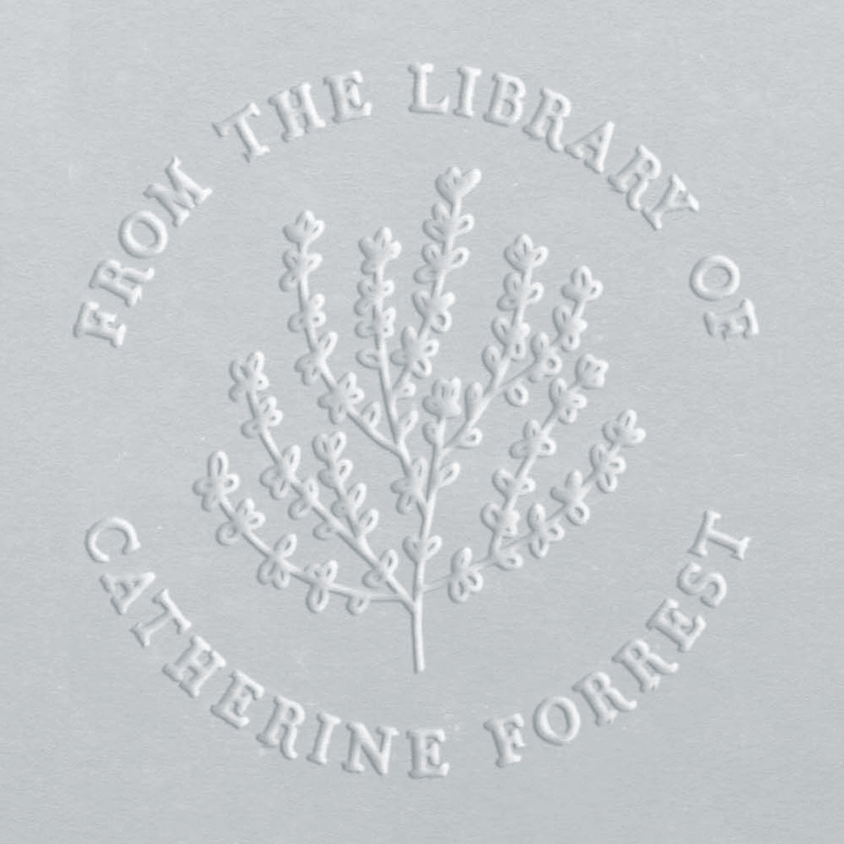 Book Embosser - Catherine