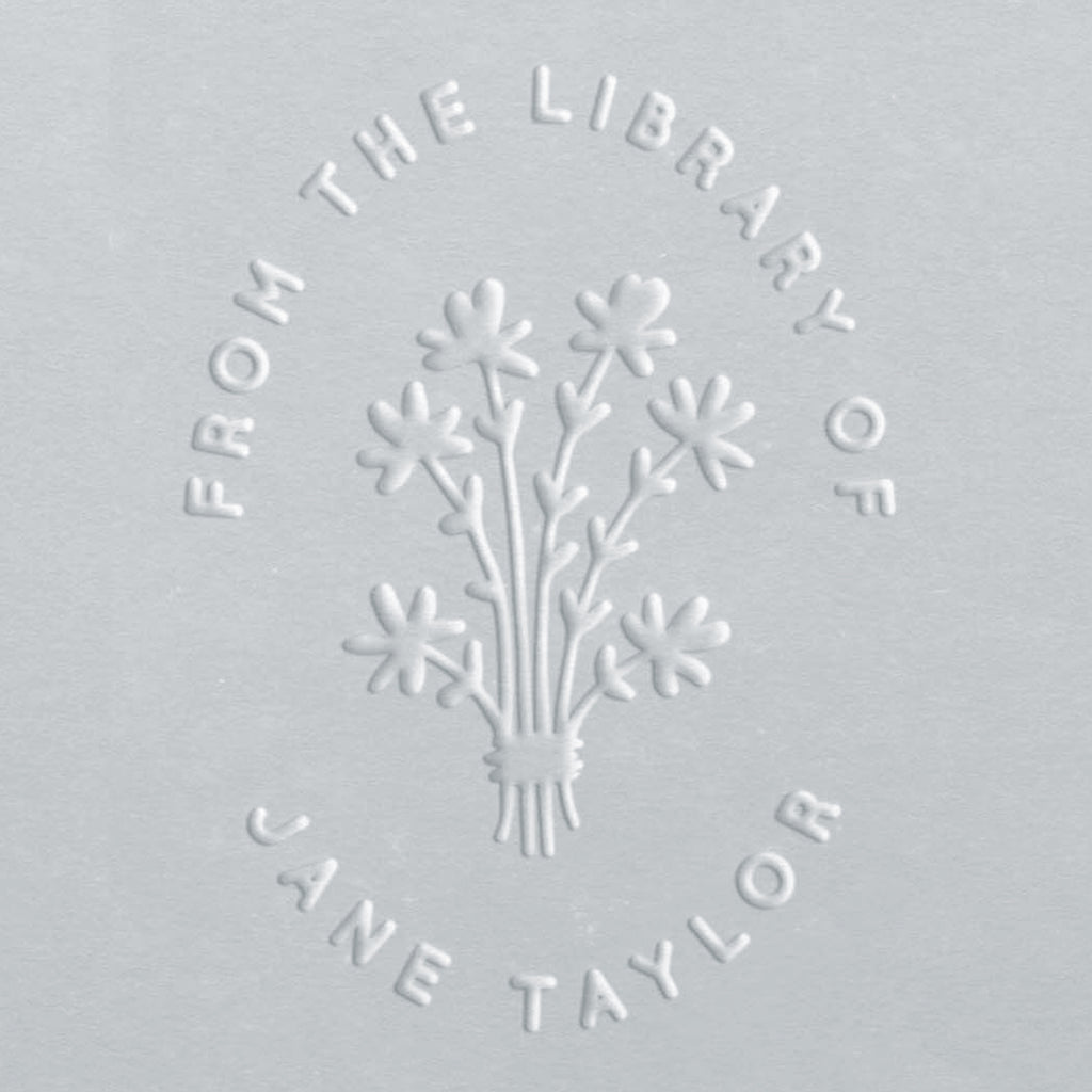 Book Embosser - Jane Flower Bunch