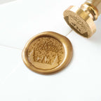 Wax Seal Stamp - Merry Christmas Reindeers
