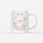 Custom Mug - Bunny Floral