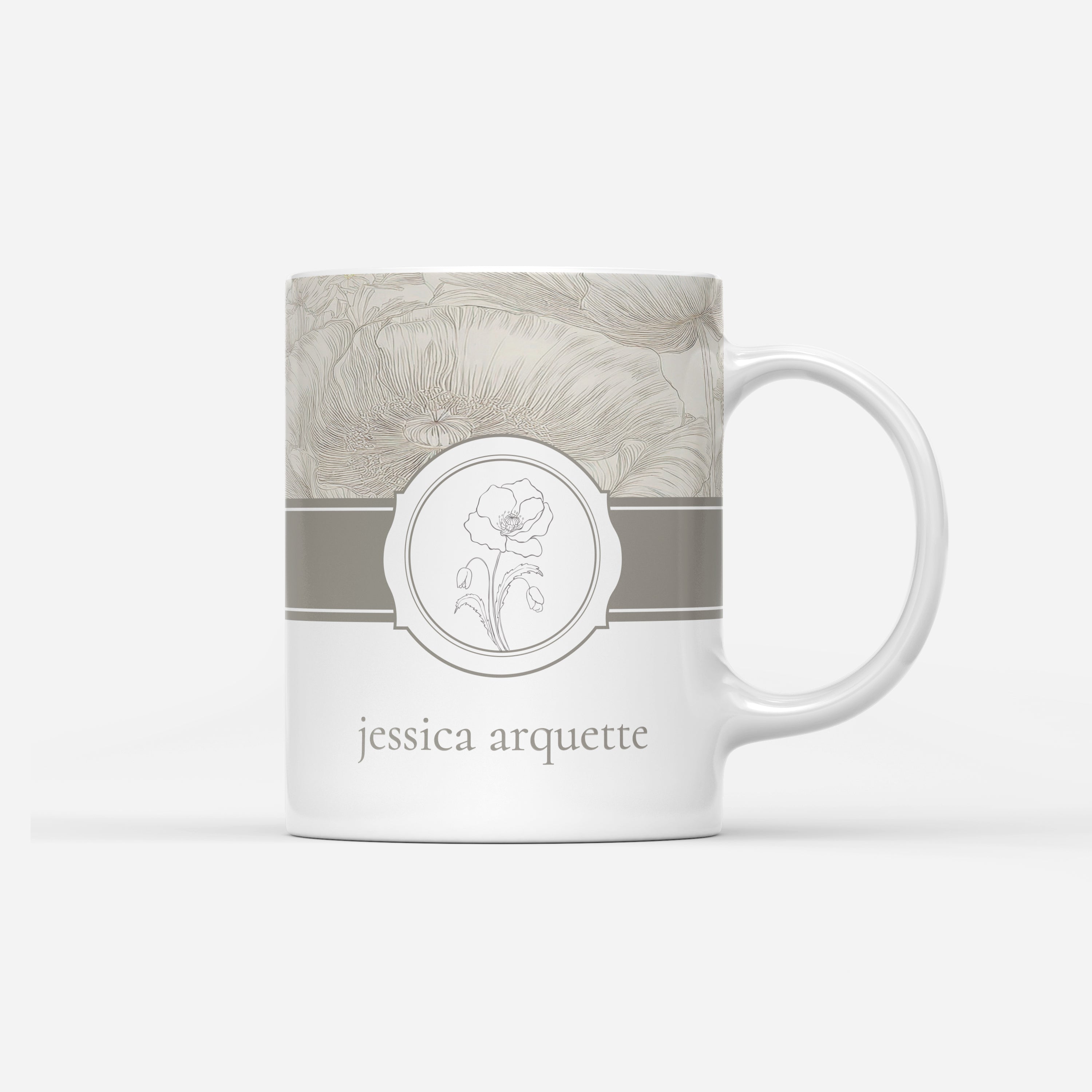 Custom Mug - Birth Flower