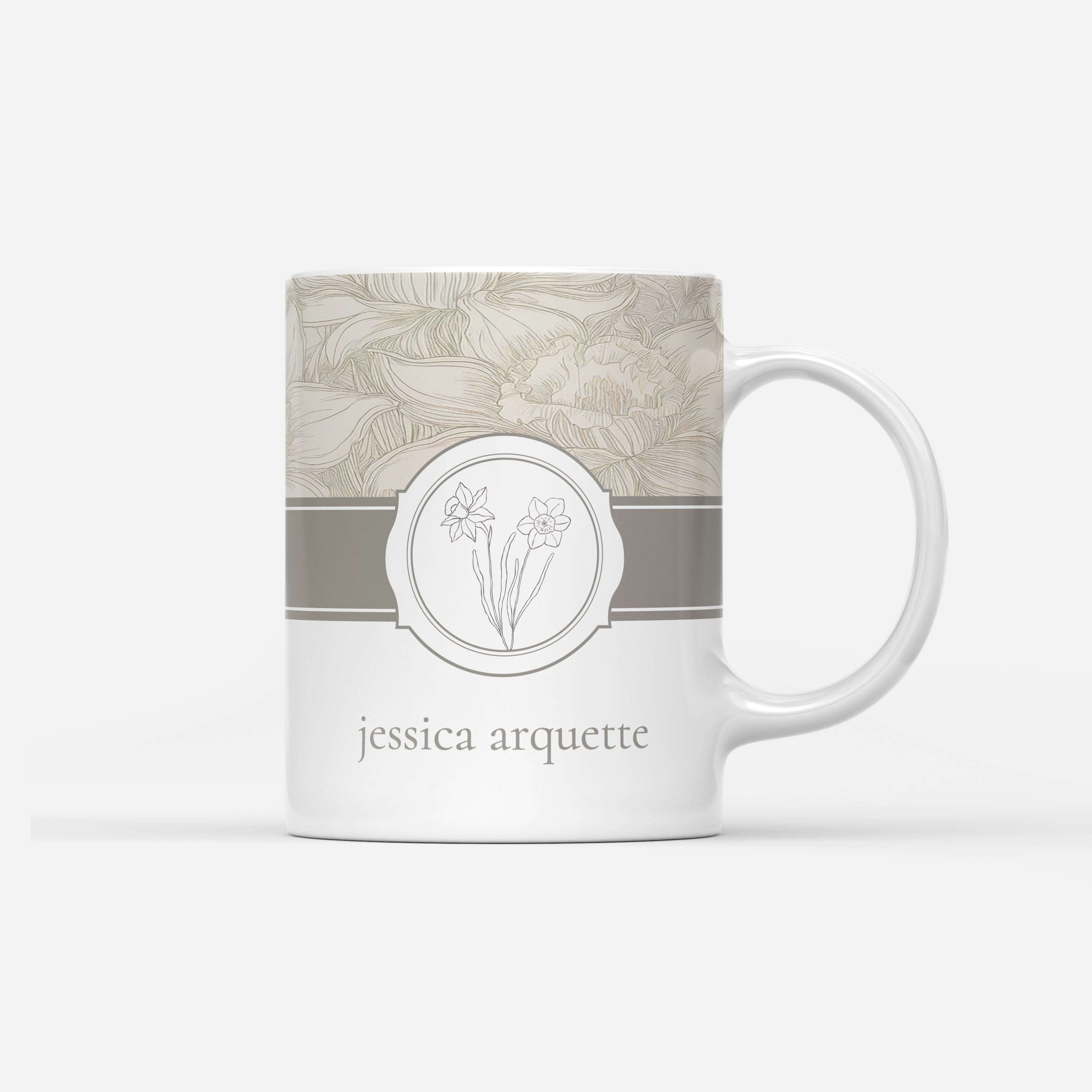 Custom Mug - Birth Flower
