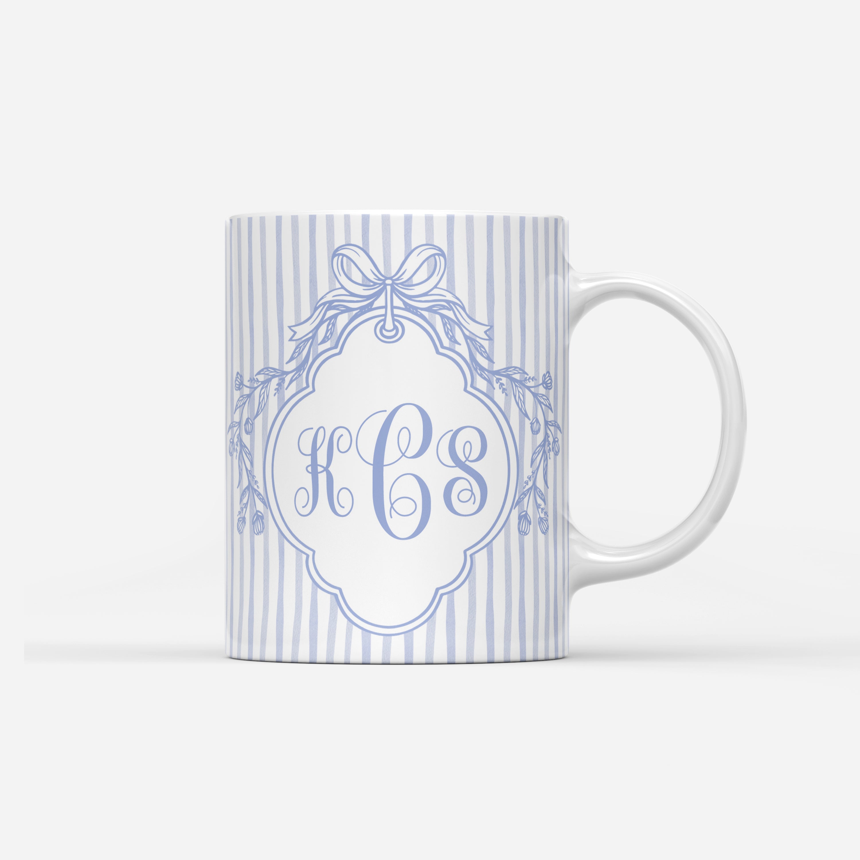 Custom Mug - Monogram Crest