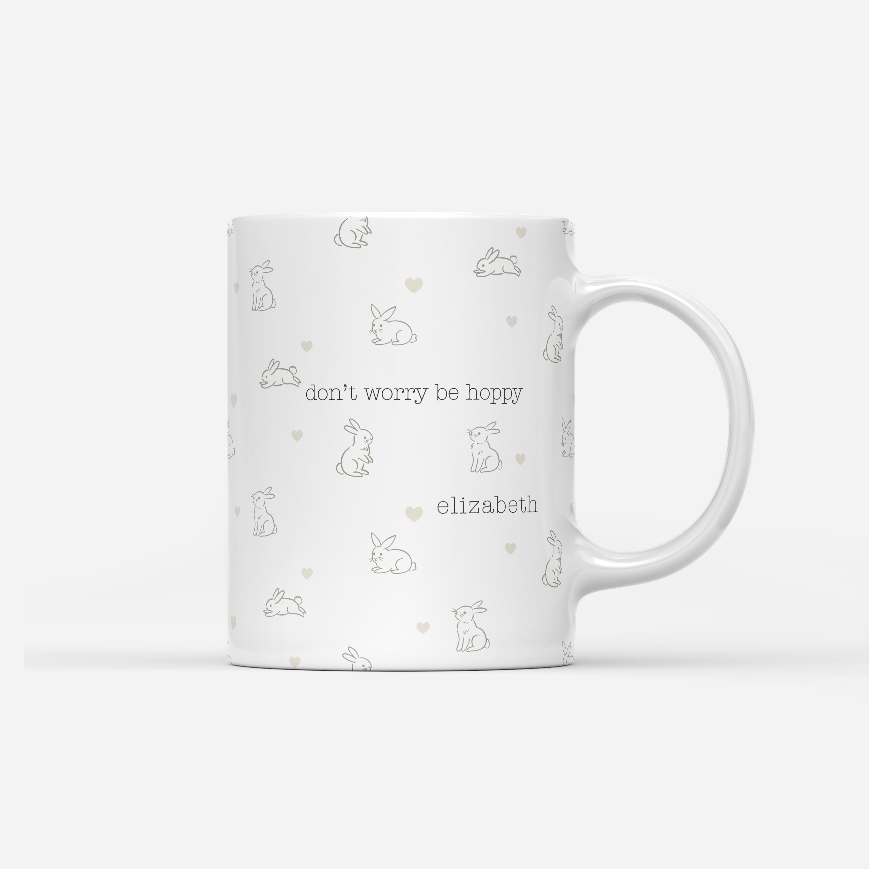 Custom Mug - Some Bunny Loves You