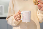 Custom Mug - Gingham Initial