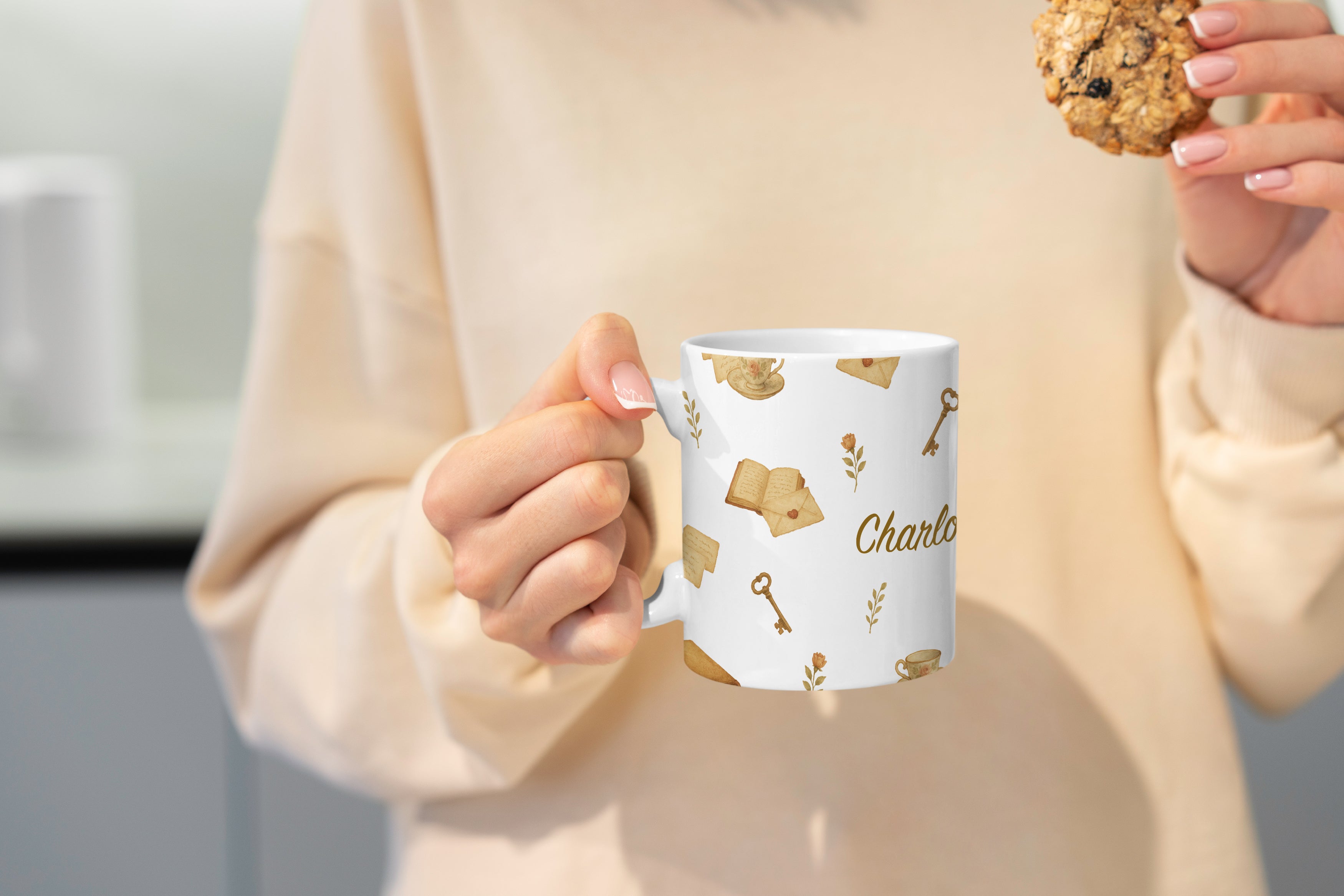 Custom Mug - Vintage Stationery