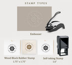 Address Embosser - Nautical Wheel