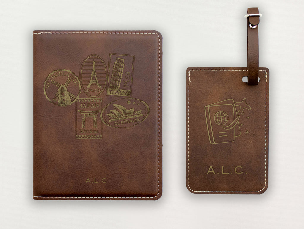 Luggage Tag - Stamps