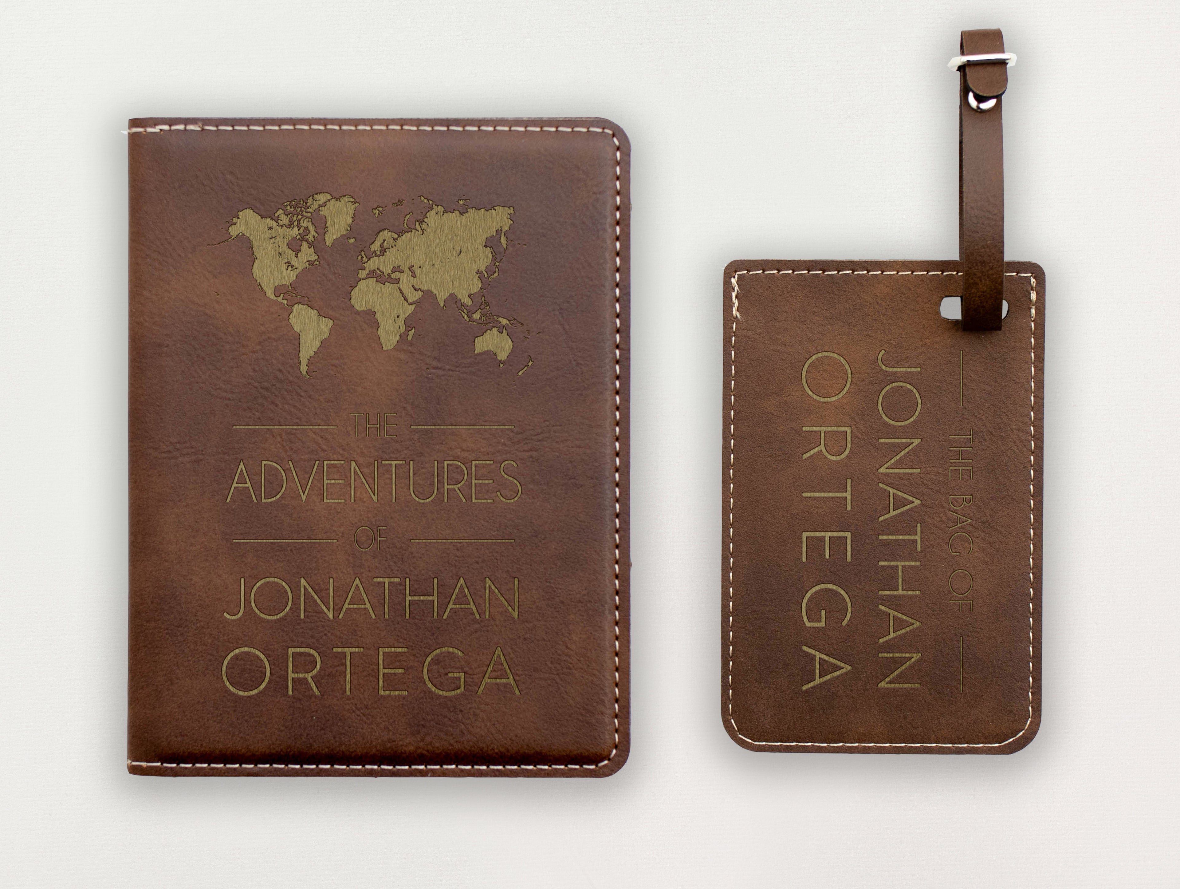 Luggage Tag - Map