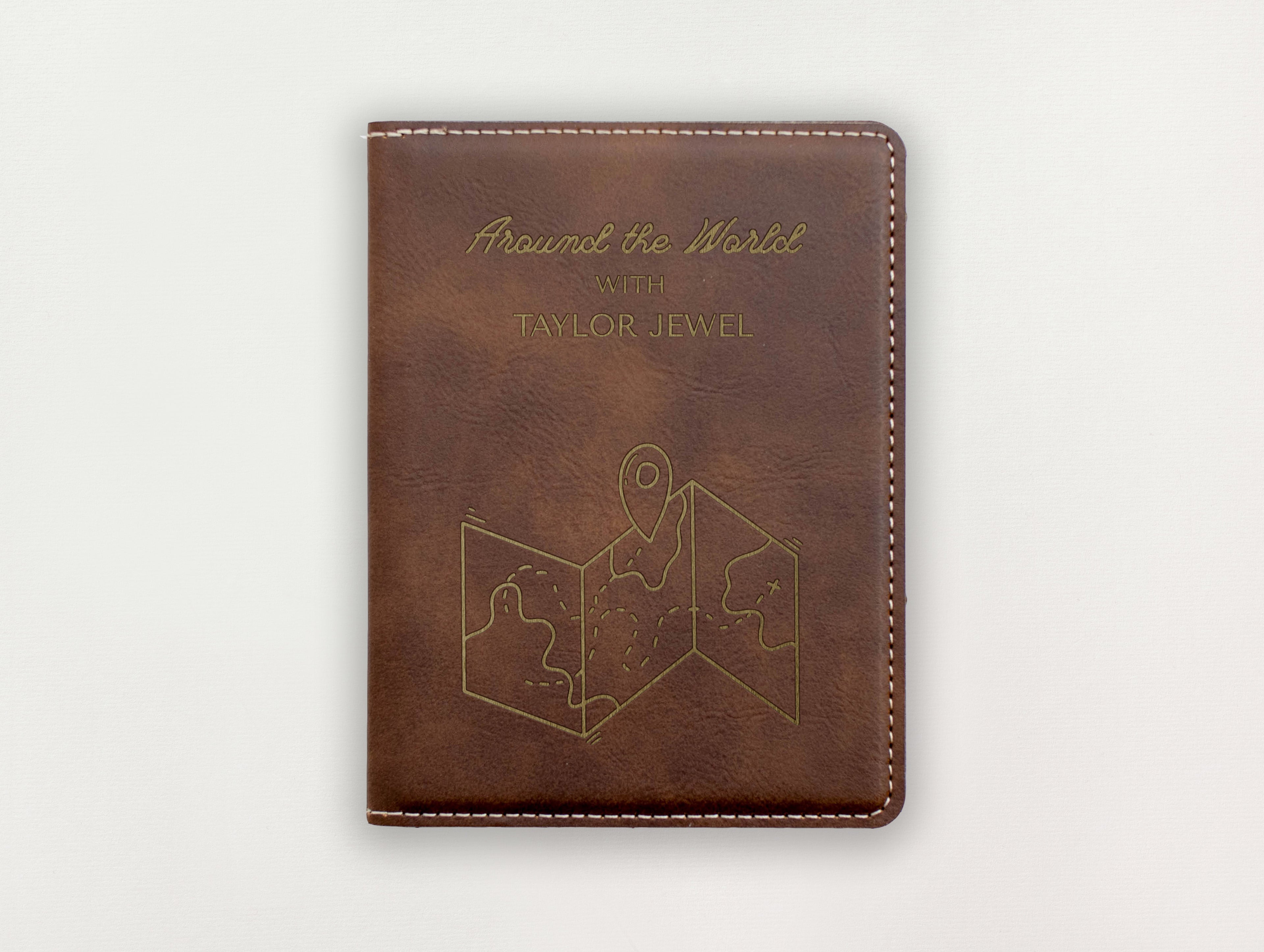 Passport Holder - World Map