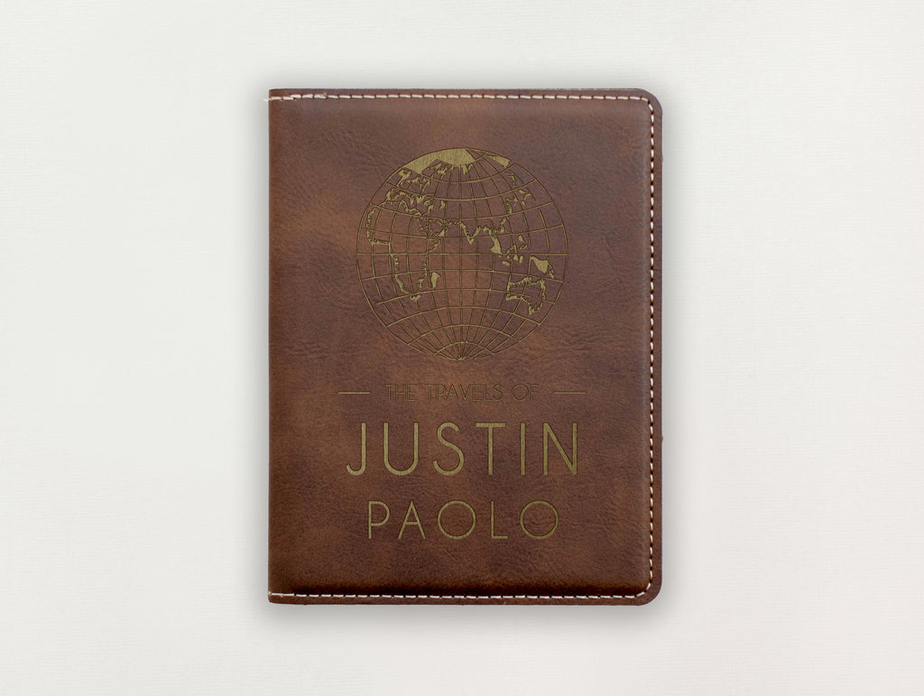 Passport Holder - Globe