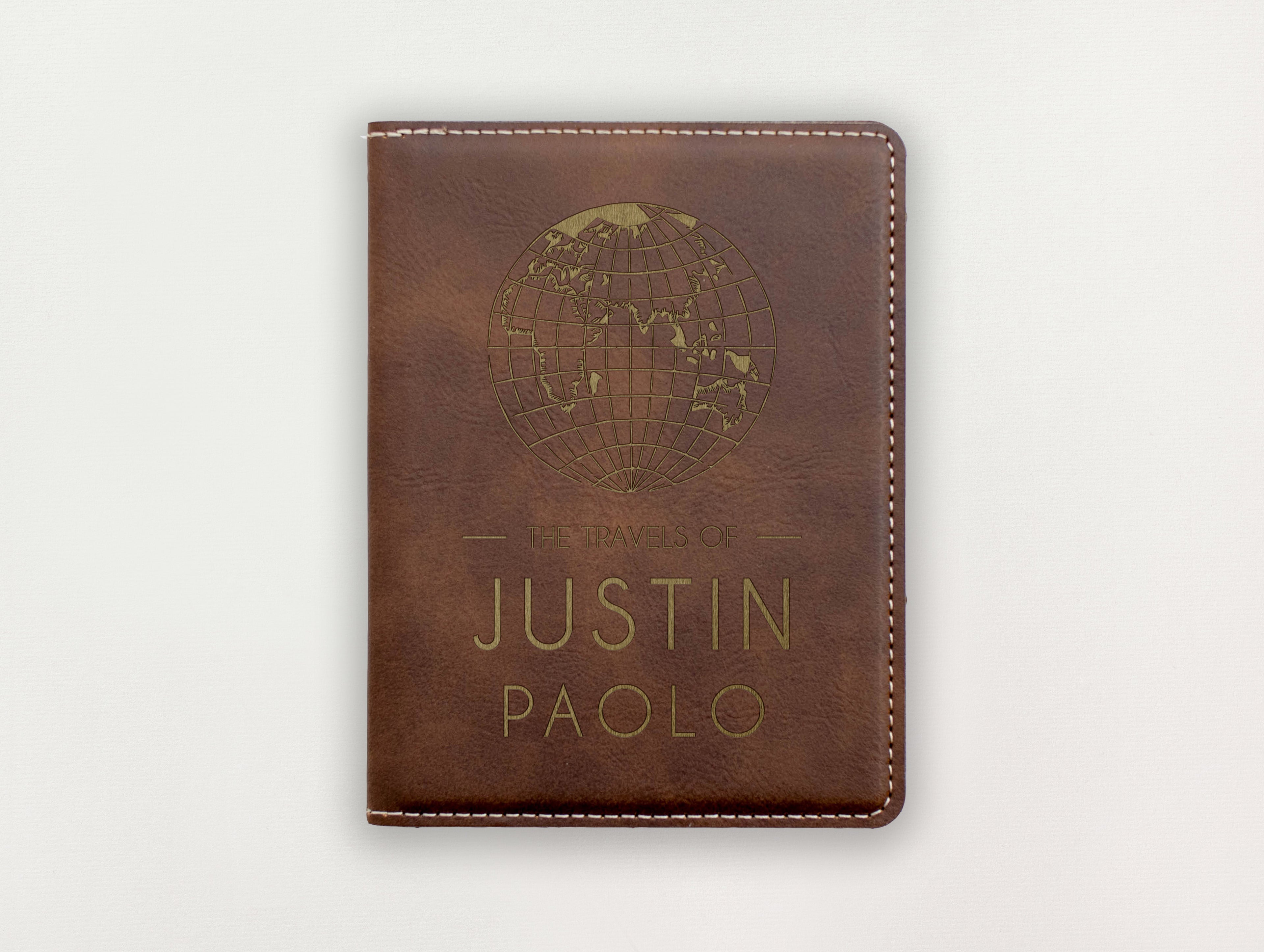 Passport Holder - Globe