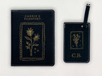Passport Holder - Flower Stamp