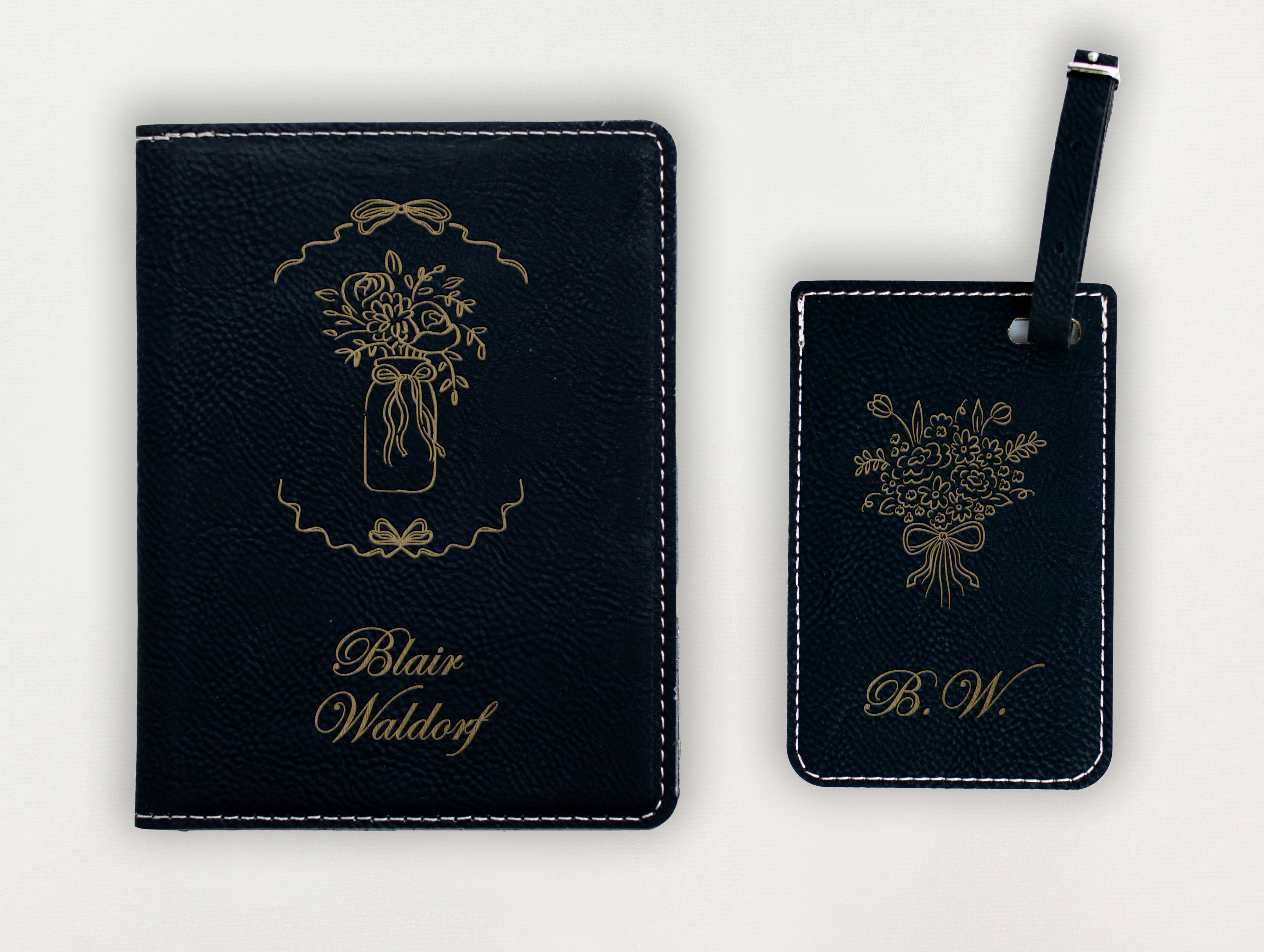 Passport Holder - Flower Vase