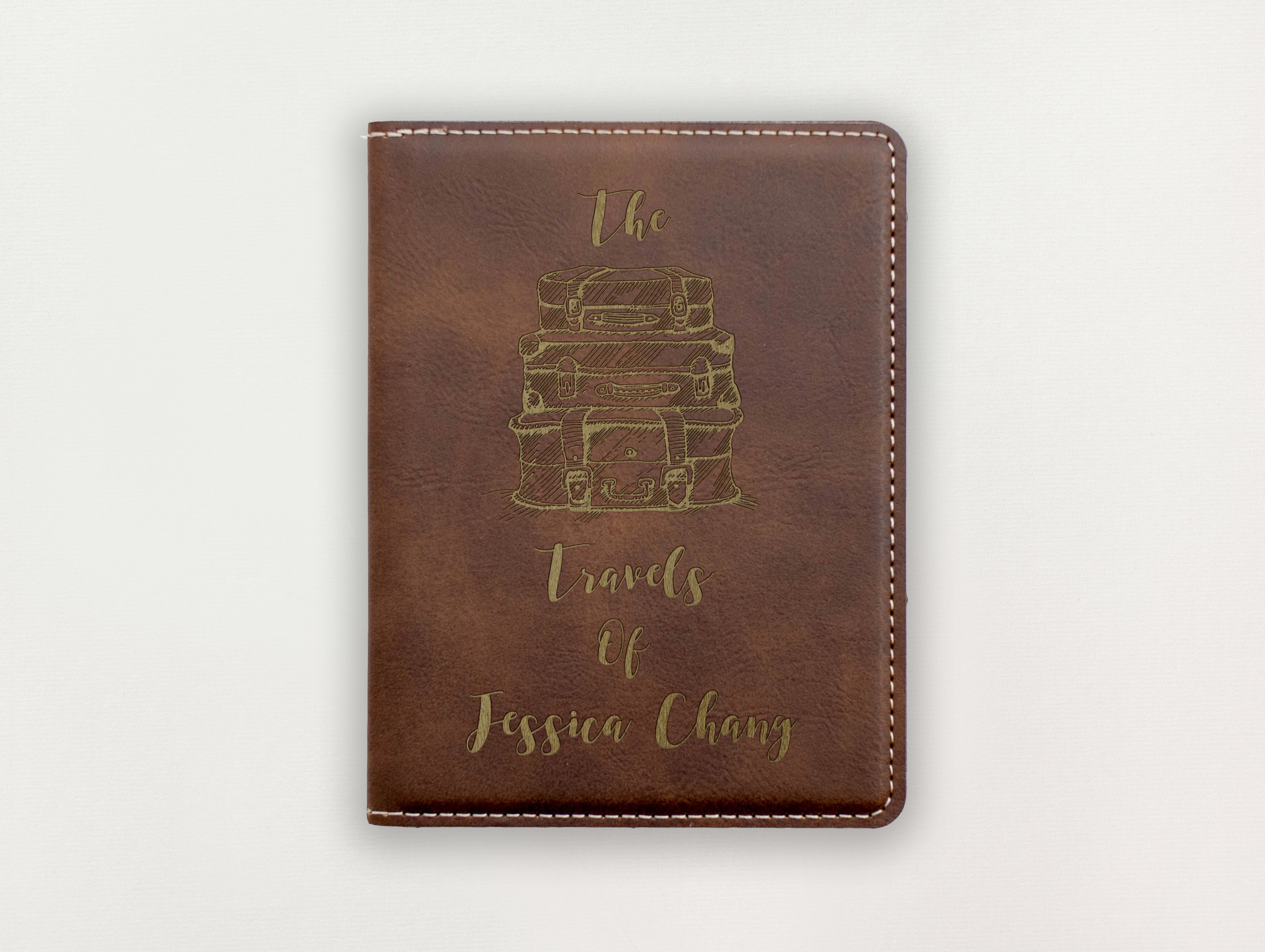 Passport Holder - Vintage Luggage