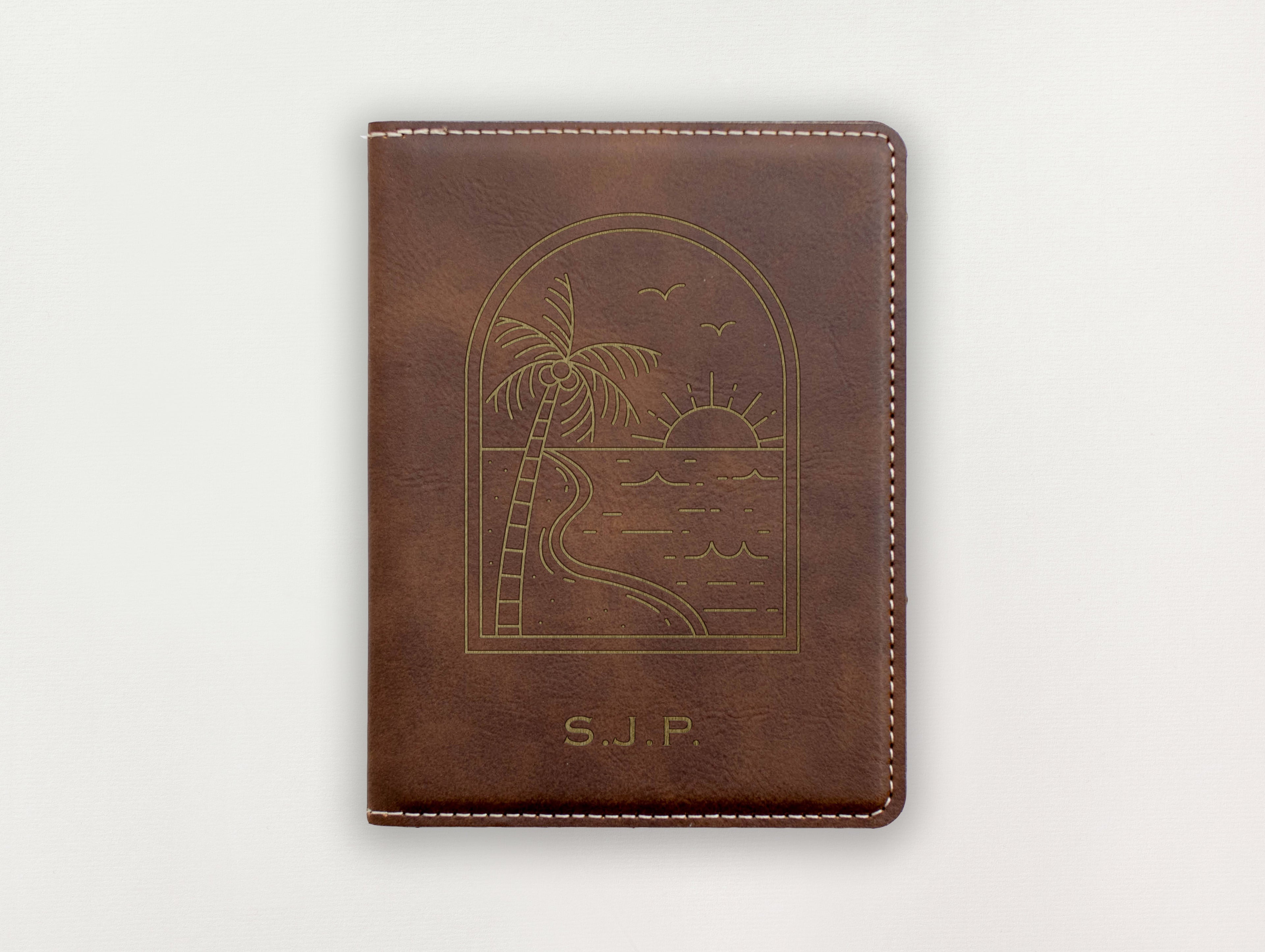 Passport Holder - Beach