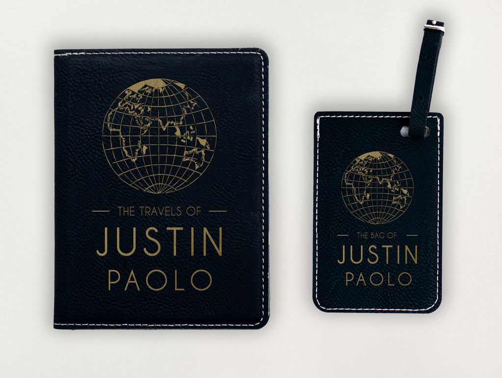 Passport Holder - Globe