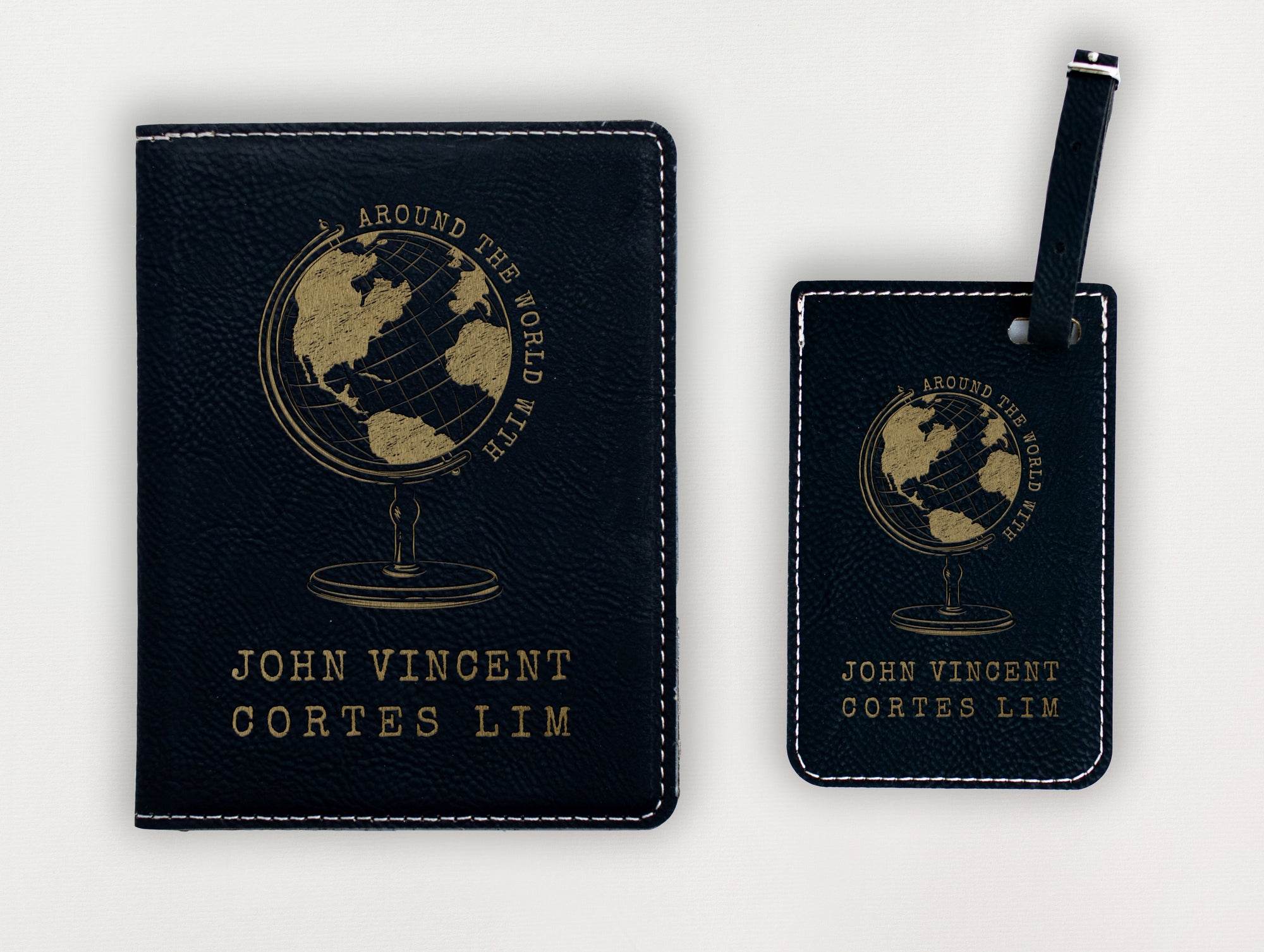 Passport Holder - Around the World