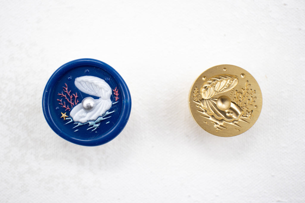 pearl wax stamp