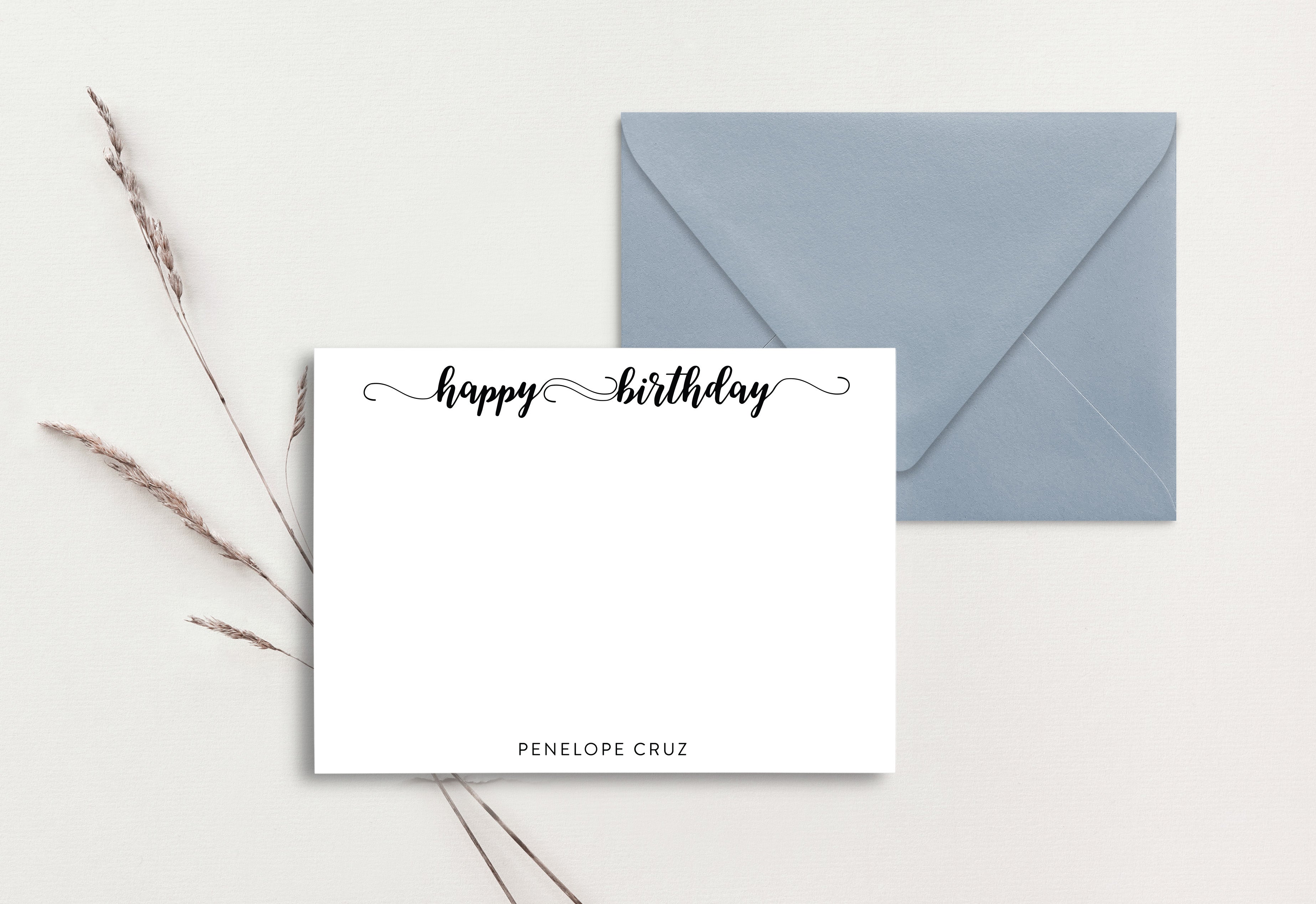 Custom Birthday Card (pack of 30) - Penelope