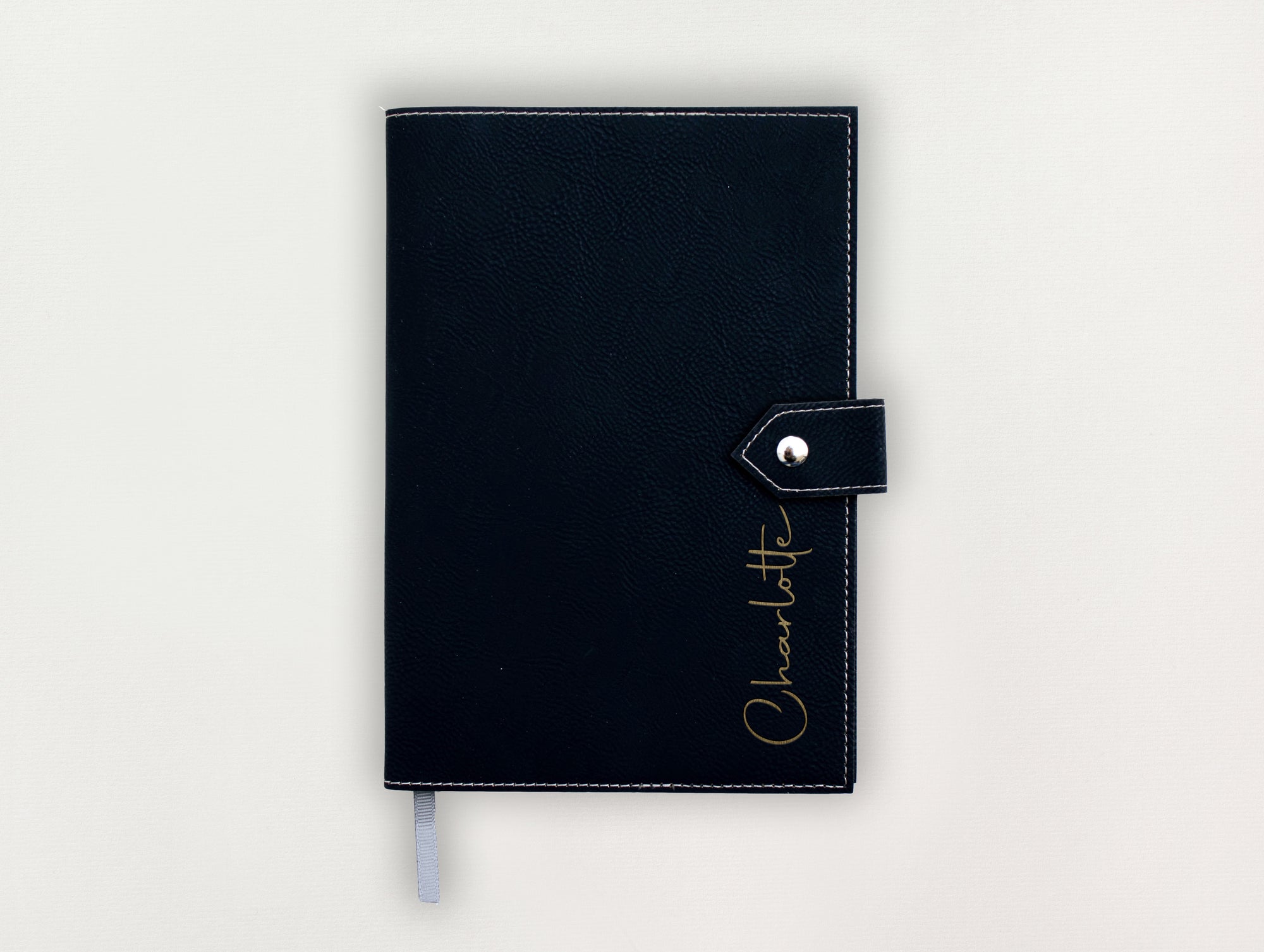 Custom Leather Journal - Handwritten Name