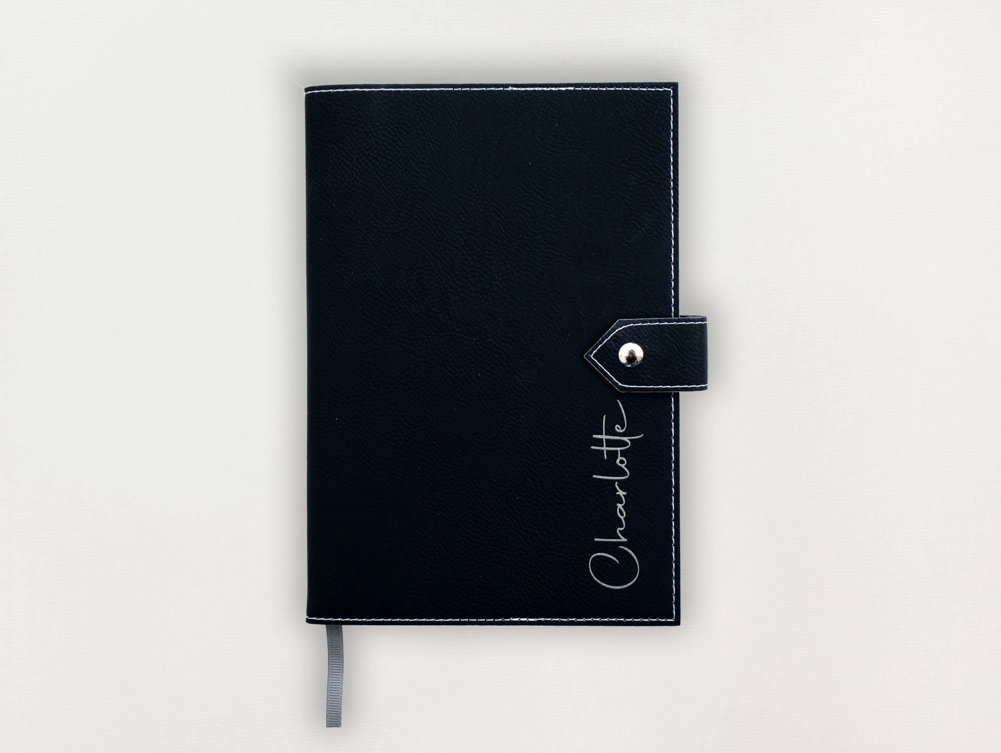 Custom Leather Journal - Handwritten Name