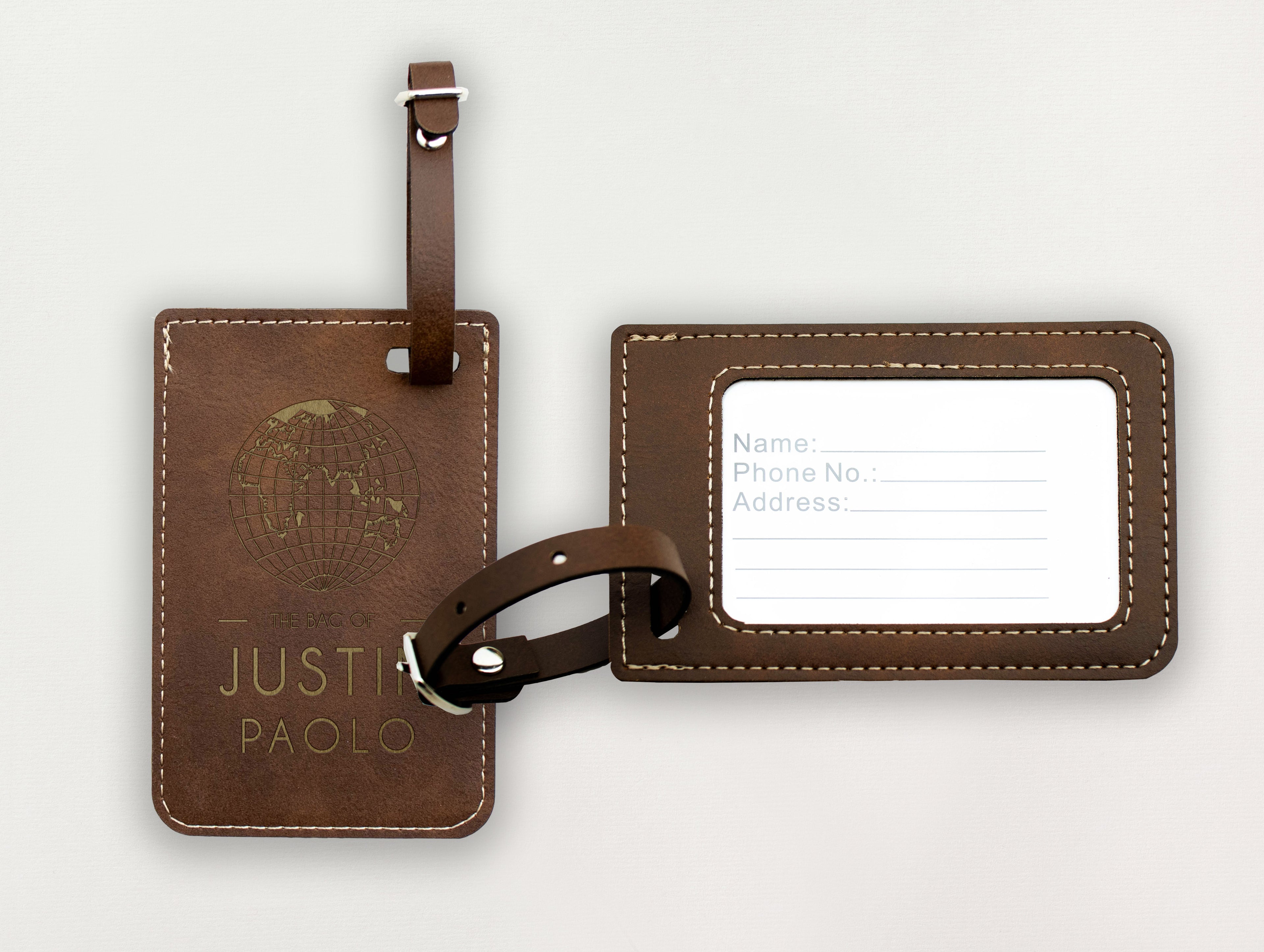 Luggage Tag - Globe