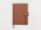 Custom Leather Journal - Handwritten Name