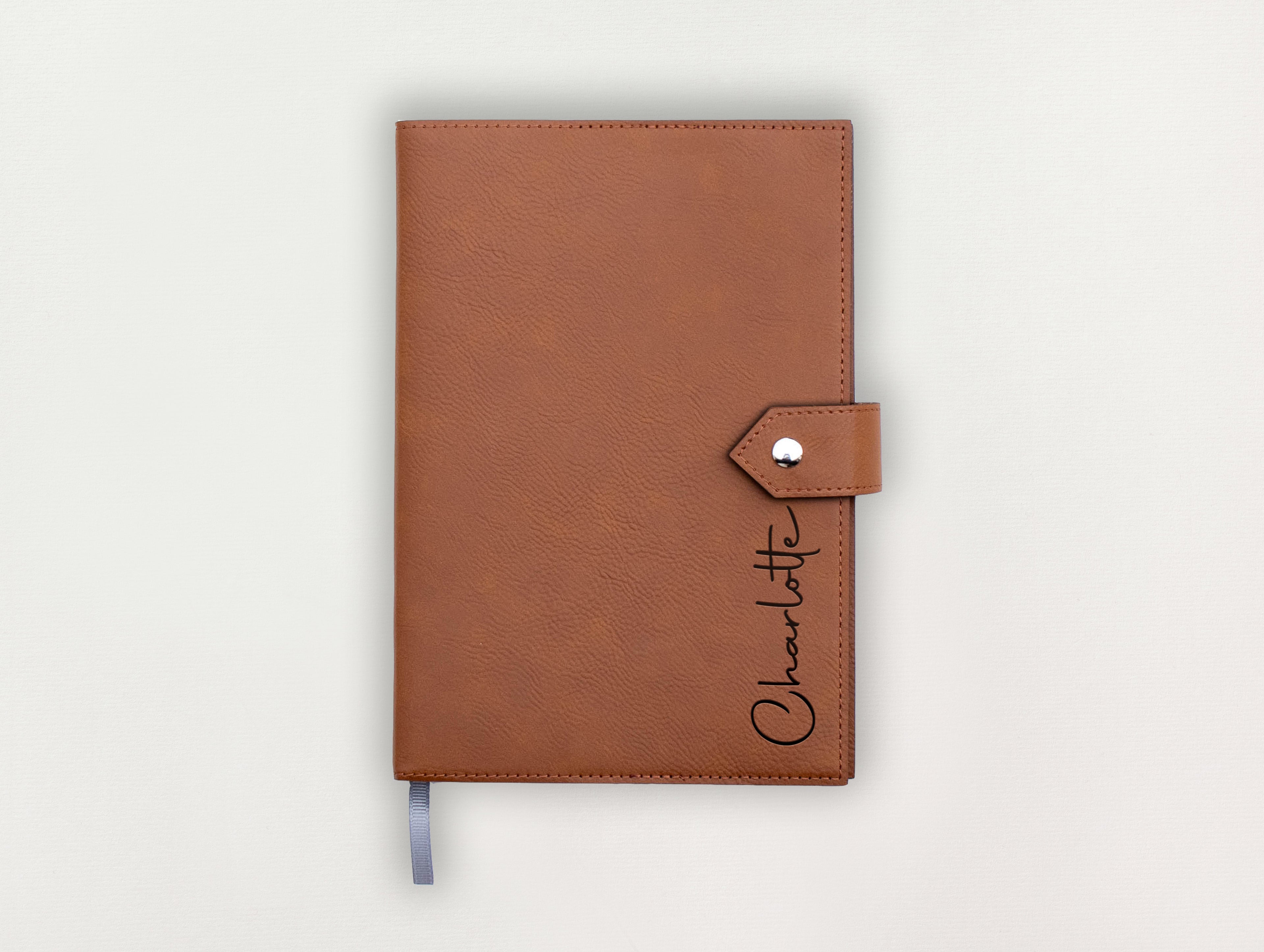 Custom Leather Journal - Handwritten Name