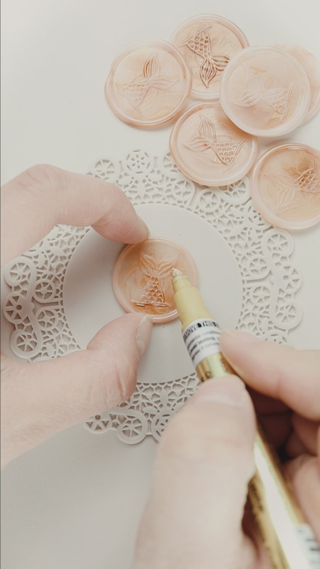 Wax Seal - Mermaid Tail