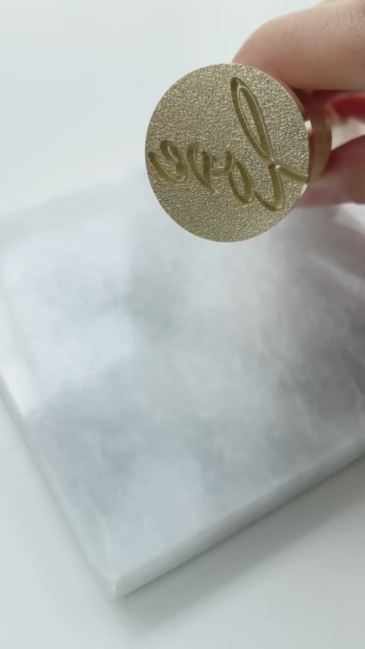 Wax Stamp - Love Frosted