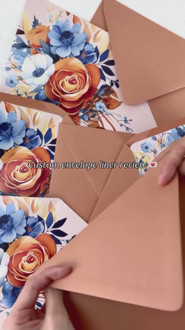 Custom Envelope Liners - Your Design