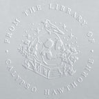 Book Embosser - Skull on Books