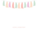 Custom Birthday Card (pack of 30) - Tassels