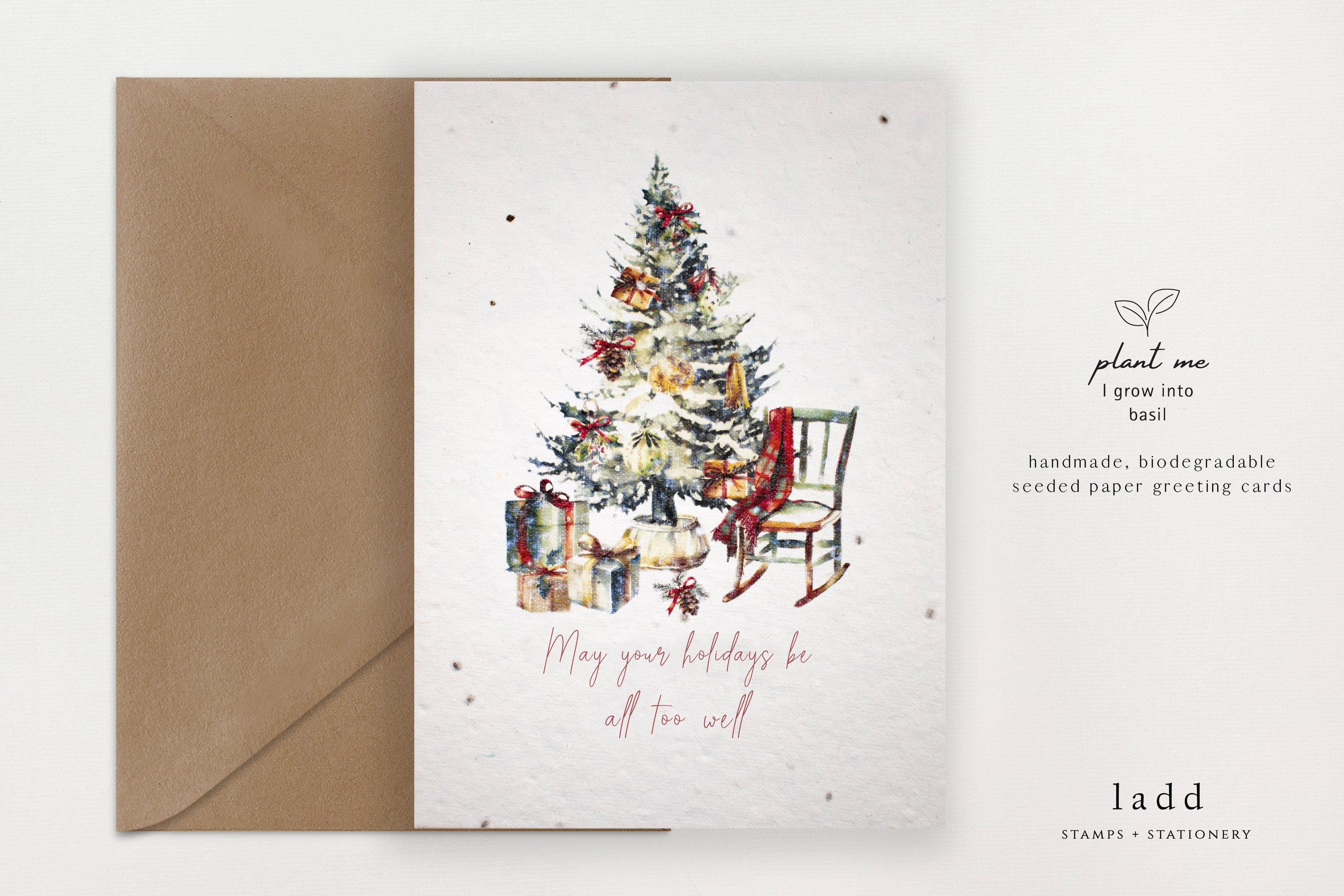 Assorted 10 Pack Seeded Christmas Cards (Swiftmas)