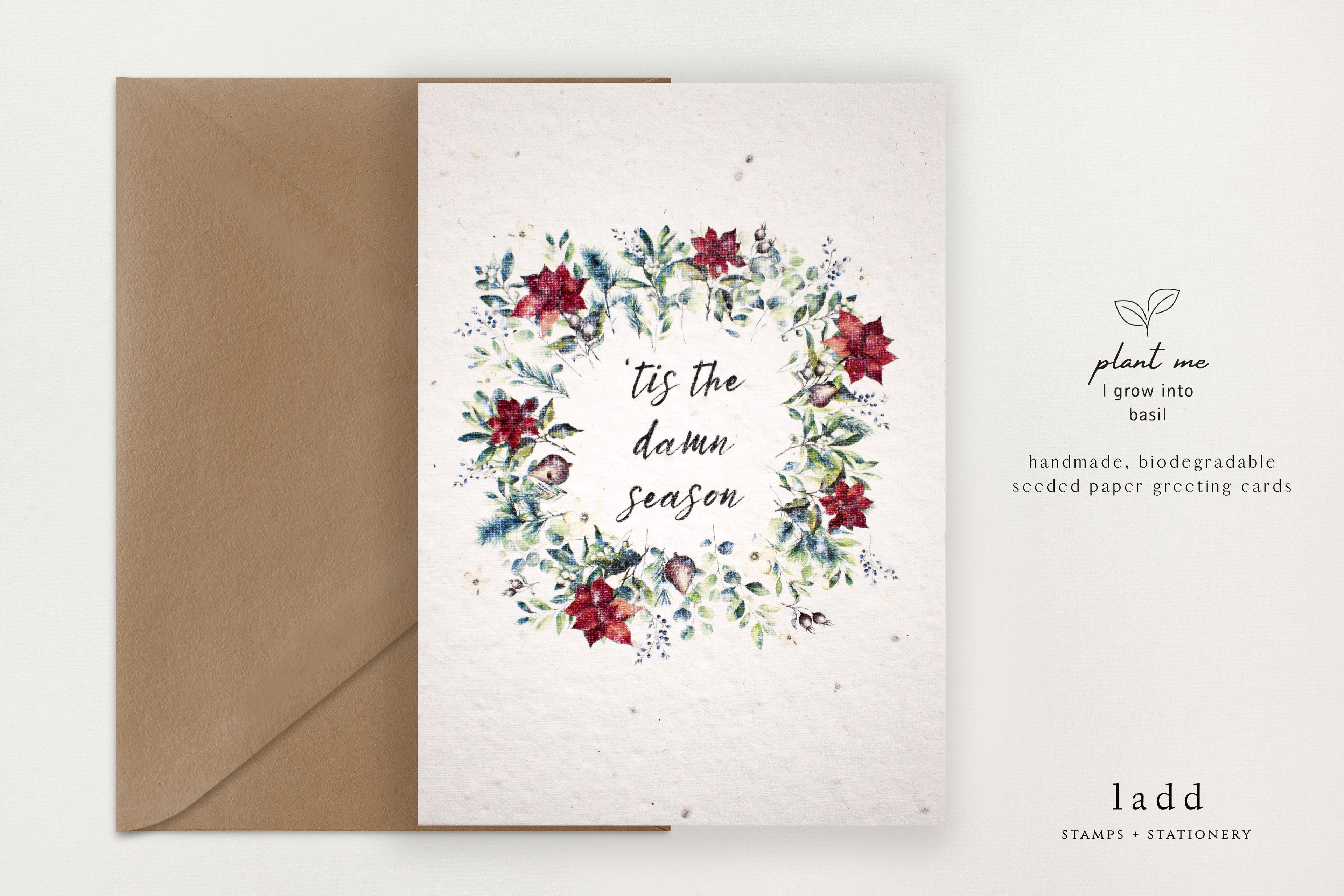 Seeded Christmas Cards (Swiftmas) - 'Tis the Damn Season