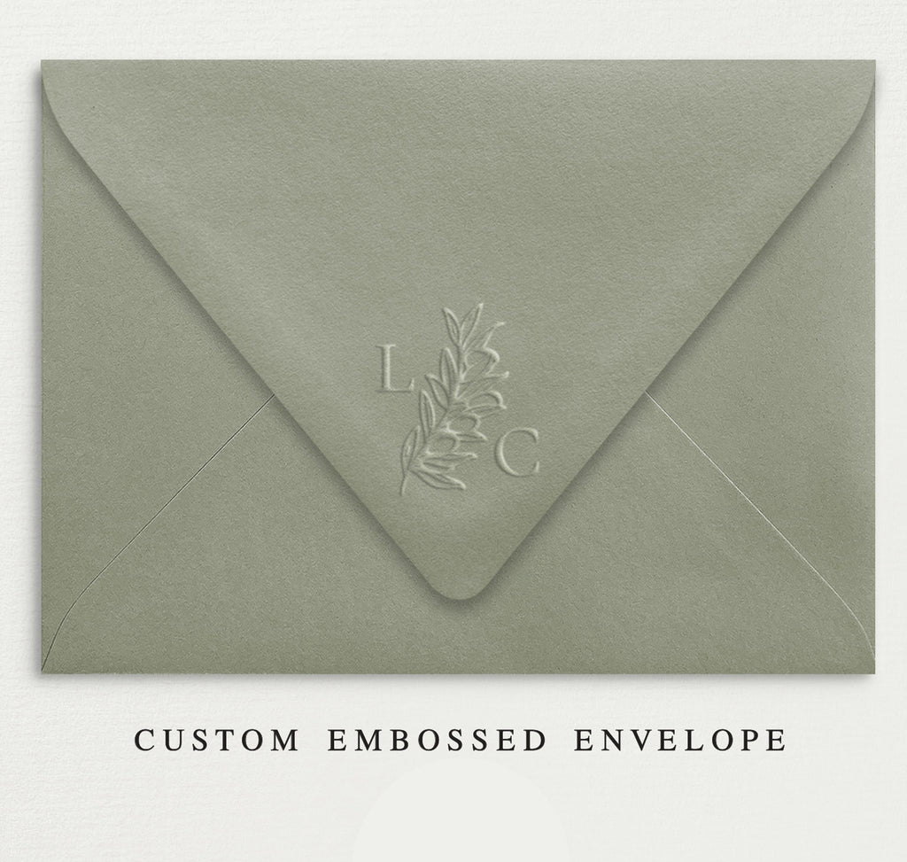 Custom Embossed Envelopes