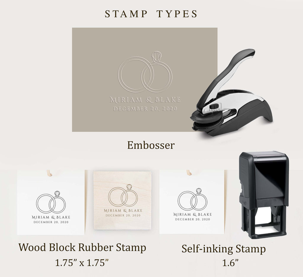Embosser - Wedding Rings