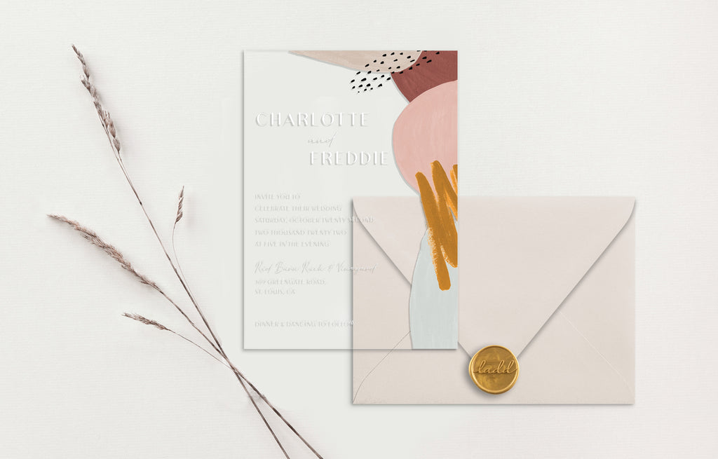 Charlotte Acrylic Wedding Invitations