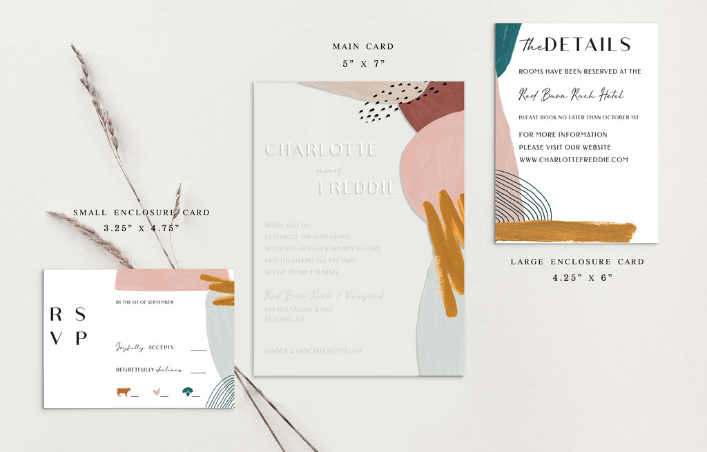 Charlotte Acrylic Wedding Invitations