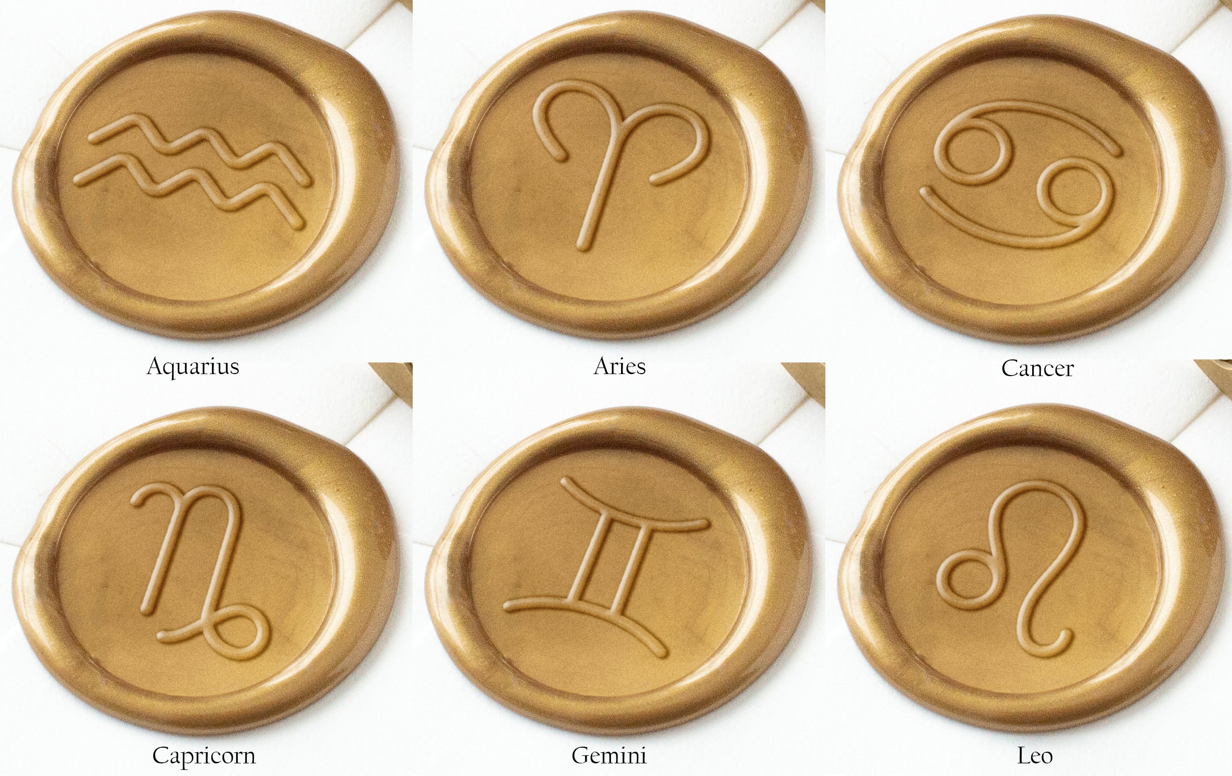 Wax Seal - Zodiac Sign